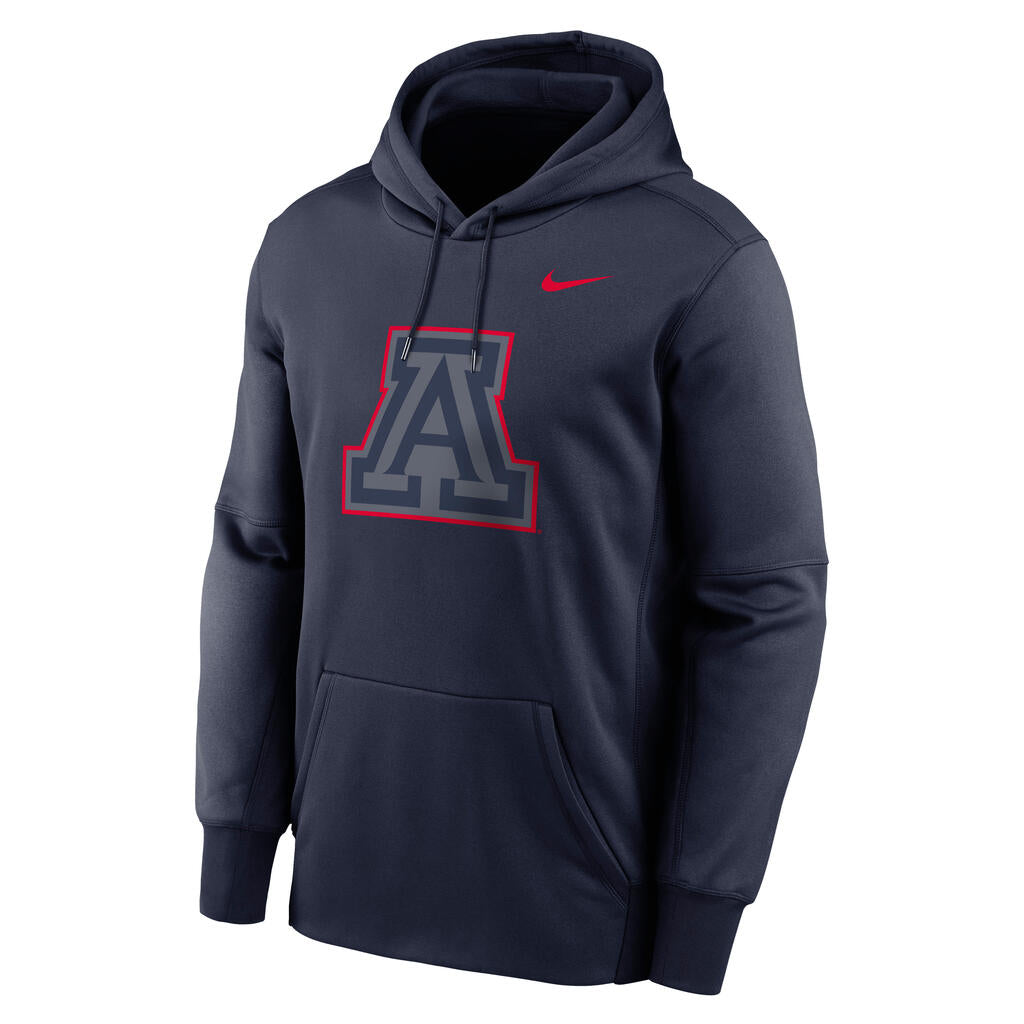 NCAA Arizona Wildcats Nike Performance Color Pop Logo Hoodie - Navy