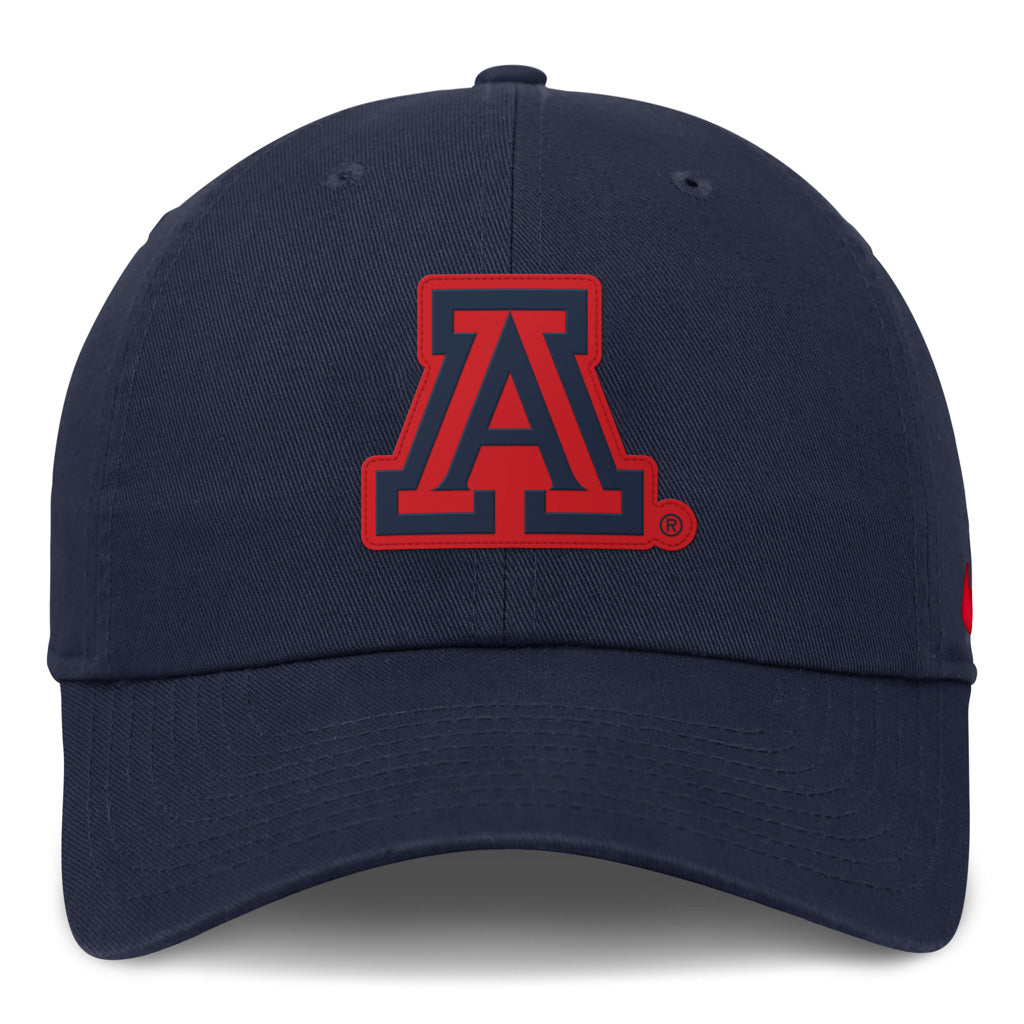 NCAA Arizona Wildcats Nike Tonal Primary Slouch Adjustable Hat - Navy