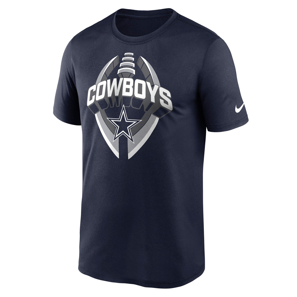 NFL Dallas Cowboys Nike 2025 Icon Legend T-Shirt - Navy