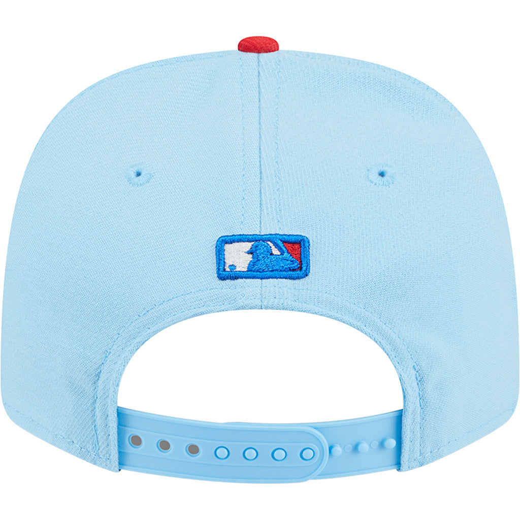 MLB Minnesota Twins New Era 2025 4th of July 9SEVENTY Stretch-Snapback Hat - Light Blue