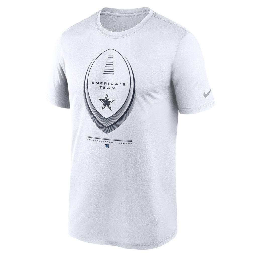 NFL Dallas Cowboys Nike 2026 Icon Legend T-Shirt - White