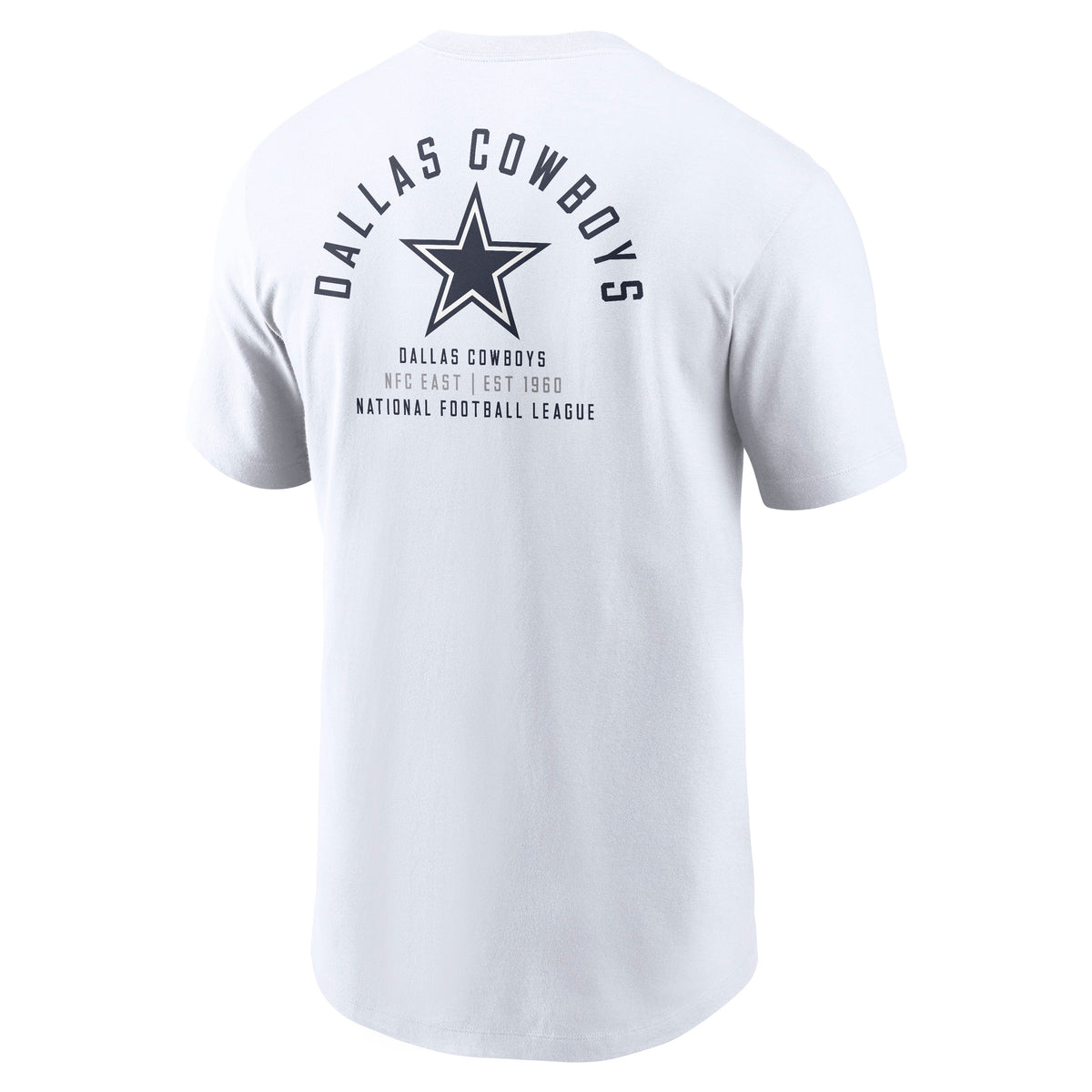 NFL Dallas Cowboys Nike Split Logo Essential T-Shirt- White