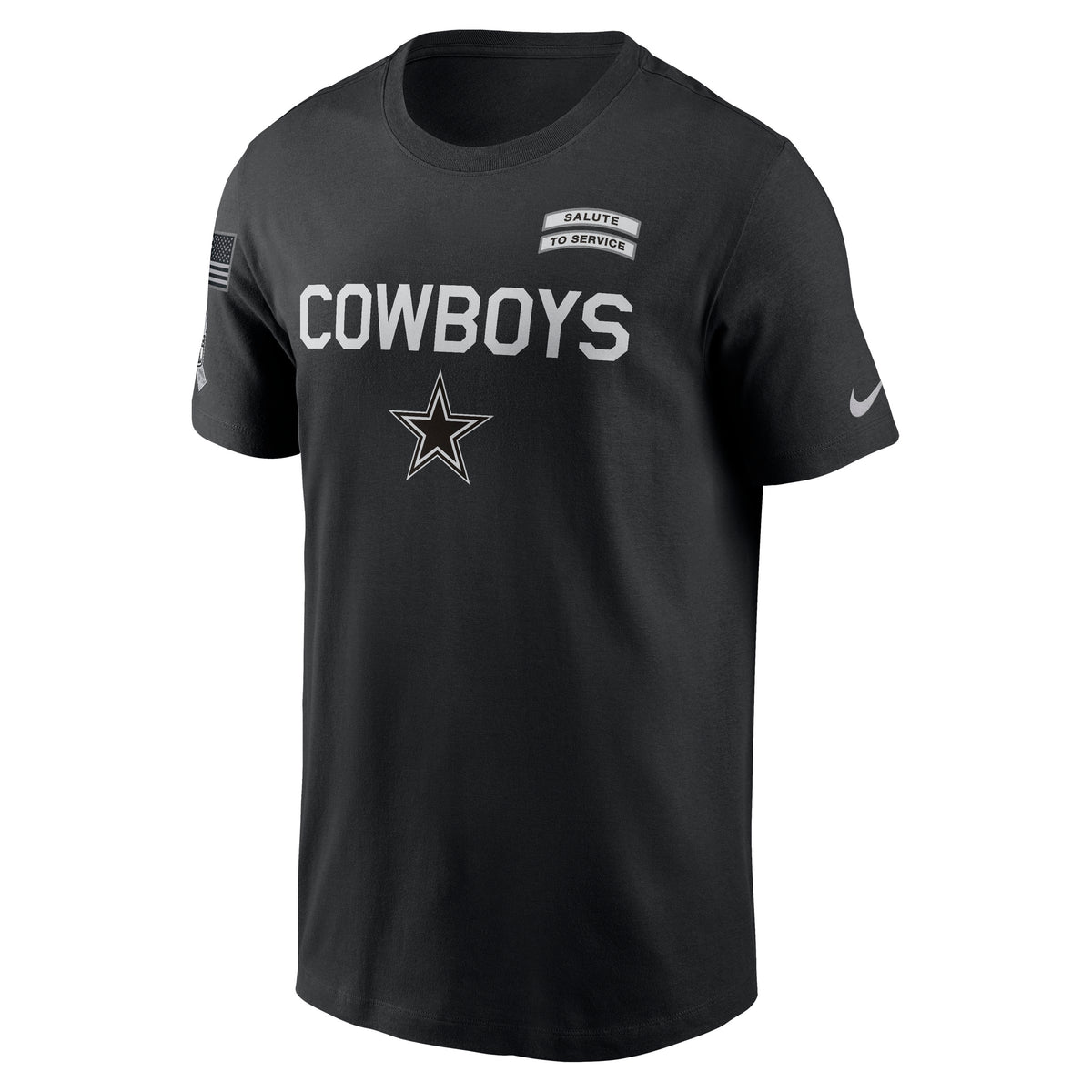 NFL Dallas Cowboys Nike 2026 Salute to Service Legend T-Shirt- Black