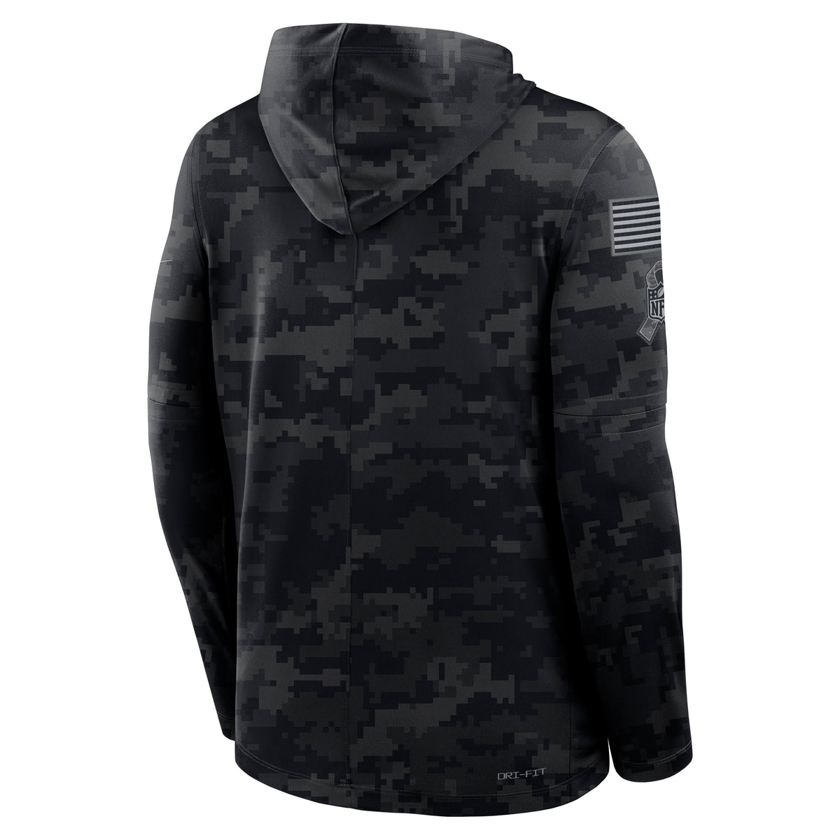 NFL Dallas Cowboys Nike 2026 Salute to Service Lightweight Hoodie- Black