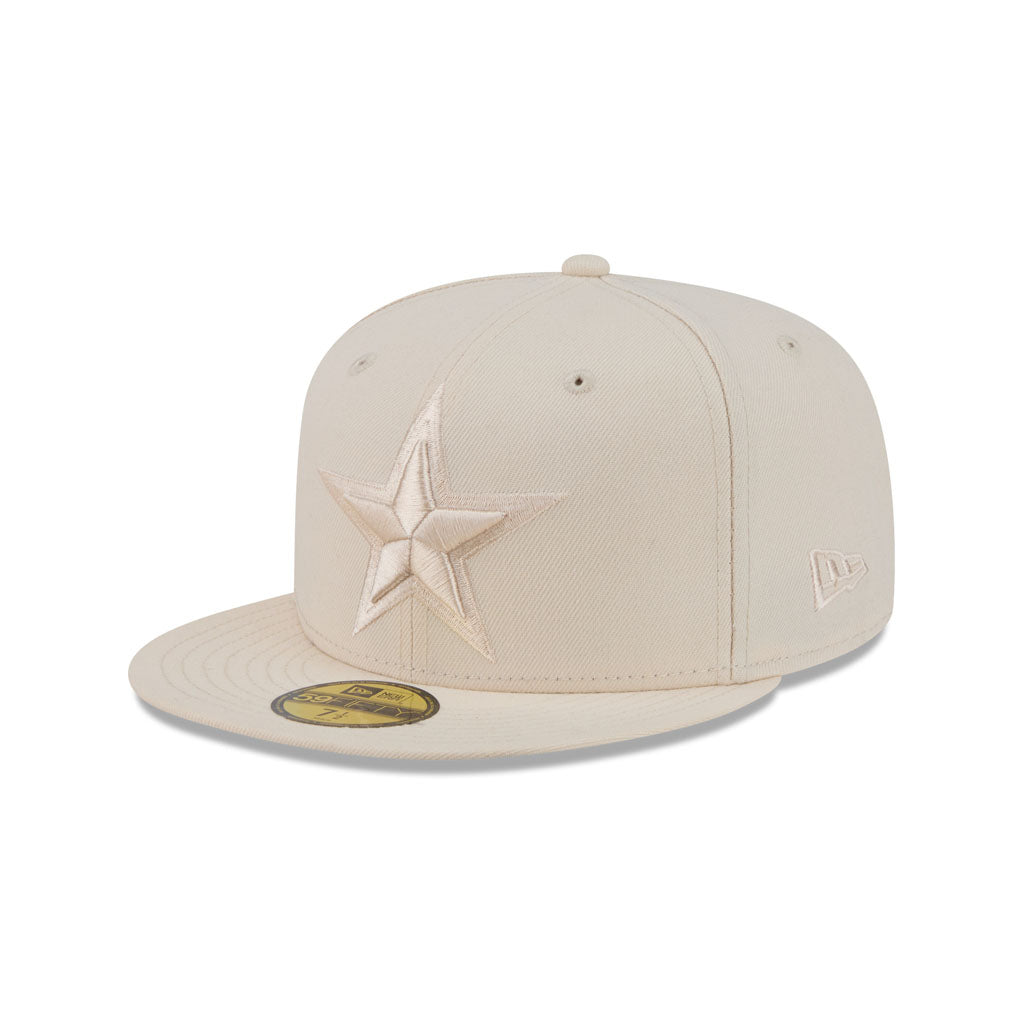 NFL Dallas Cowboys New Era Vanilla 59FIFTY Fitted Hat - Cream