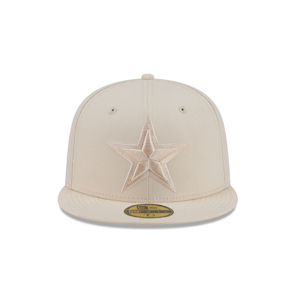 NFL Dallas Cowboys New Era Vanilla 59FIFTY Fitted Hat - Cream