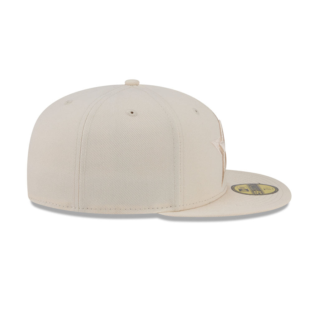 NFL Dallas Cowboys New Era Vanilla 59FIFTY Fitted Hat - Cream