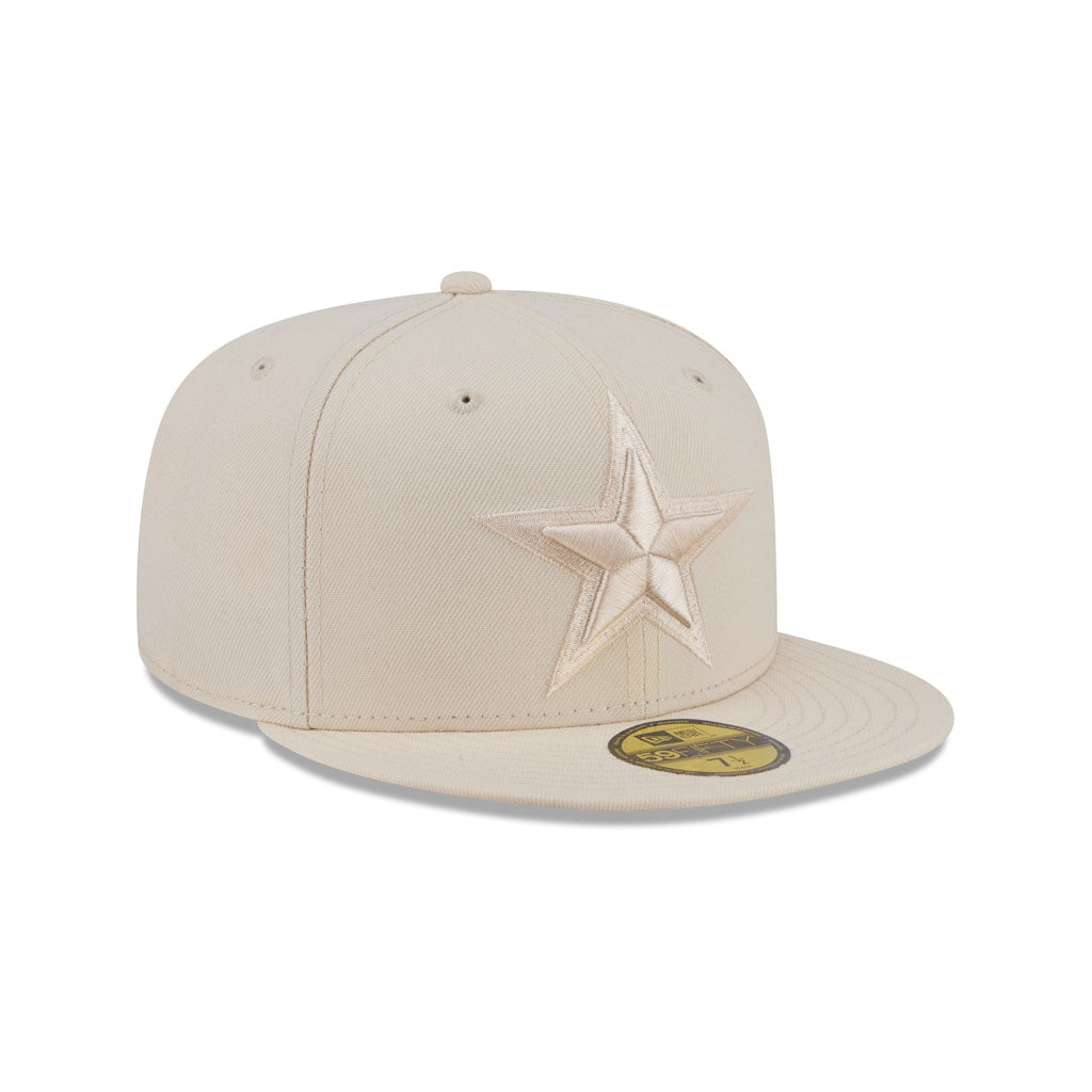 NFL Dallas Cowboys New Era Vanilla 59FIFTY Fitted Hat - Cream