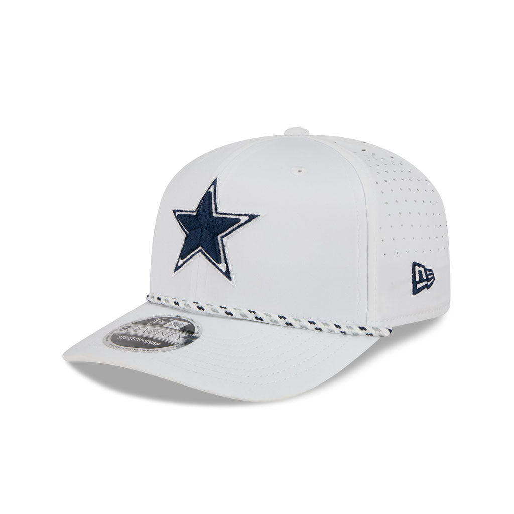 NFL Dallas Cowboys New Era Sports 9SEVENTY Stretch Snapback Hat - White