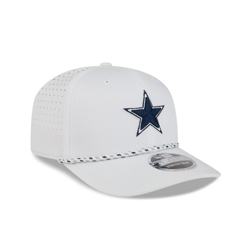 NFL Dallas Cowboys New Era Sports 9SEVENTY Stretch Snapback Hat - White