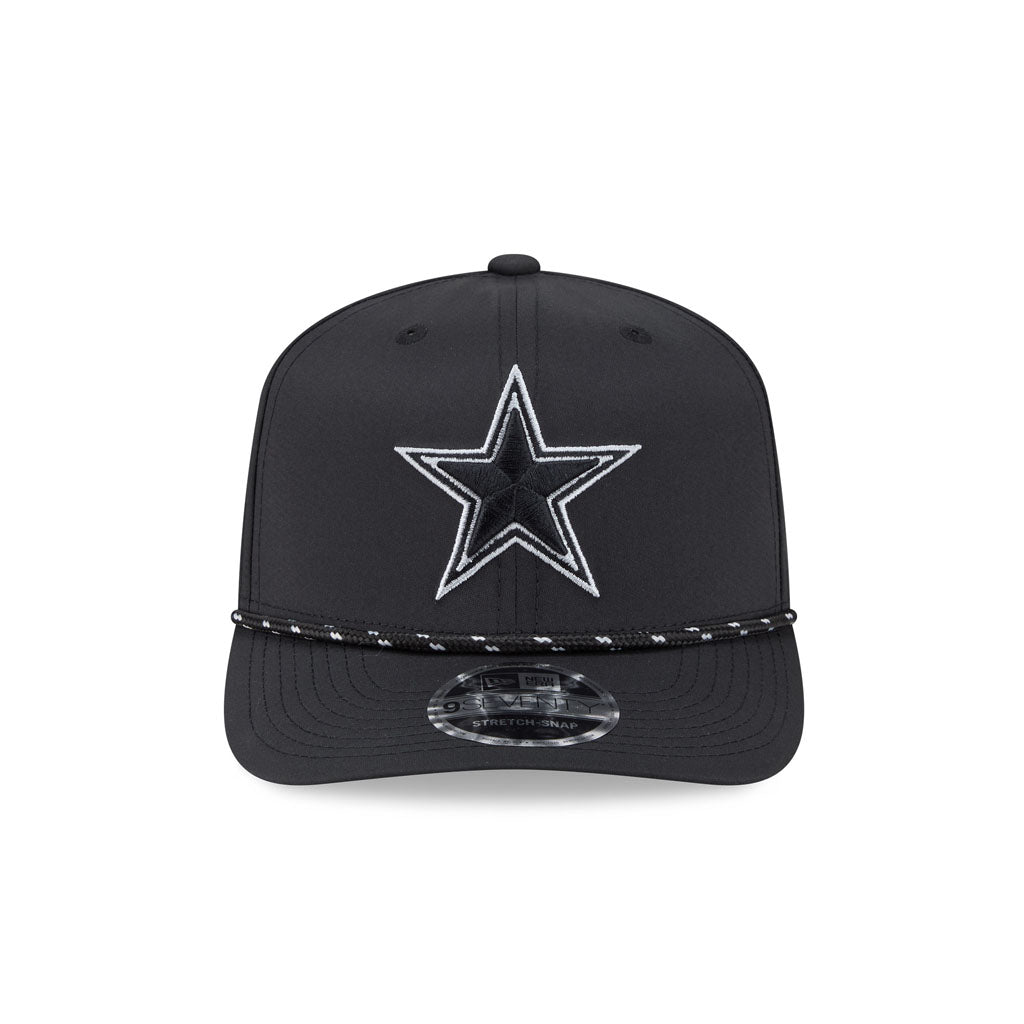 NFL Dallas Cowboys New Era Sports 9SEVENTY Stretch Snapback Hat - Black