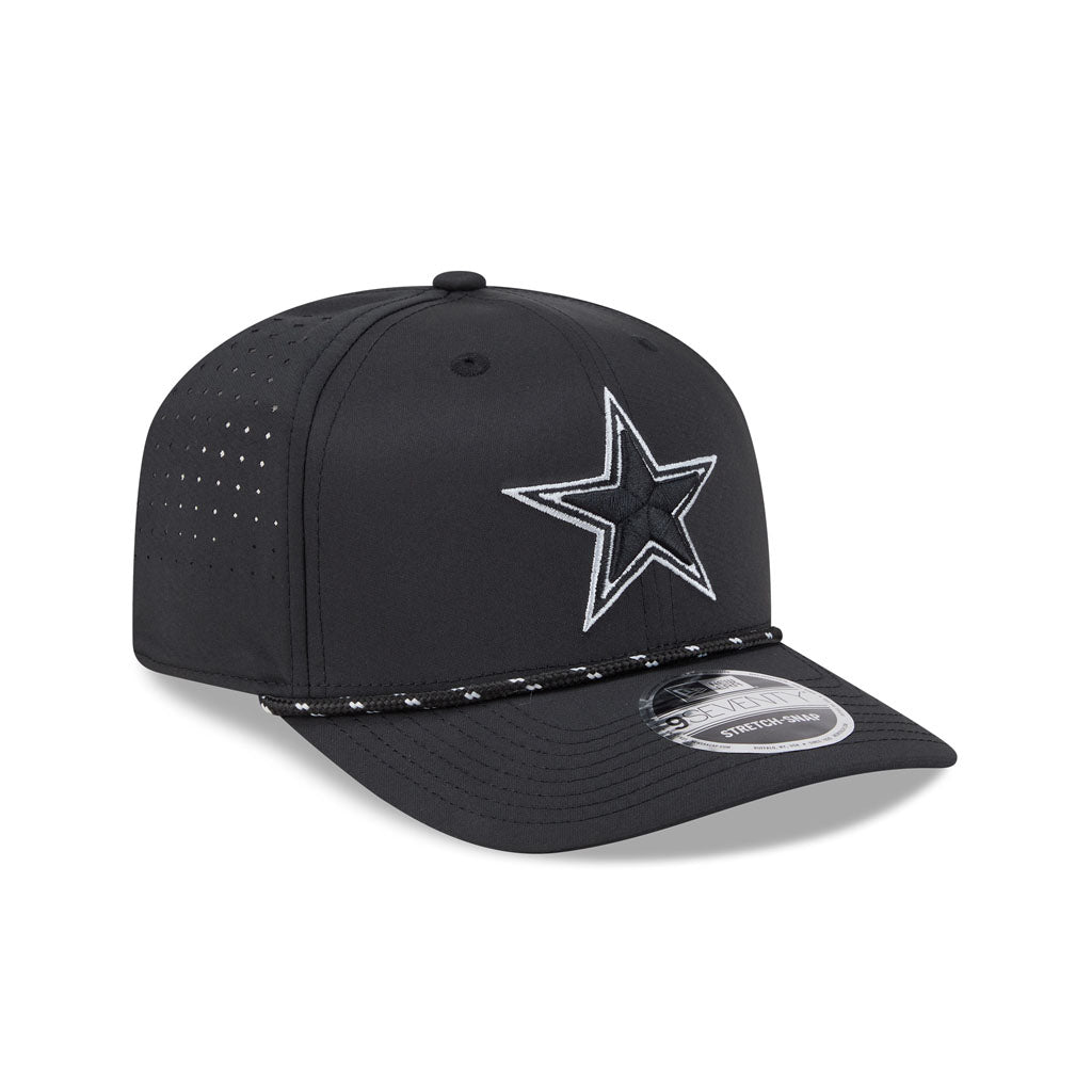 NFL Dallas Cowboys New Era Sports 9SEVENTY Stretch Snapback Hat - Black