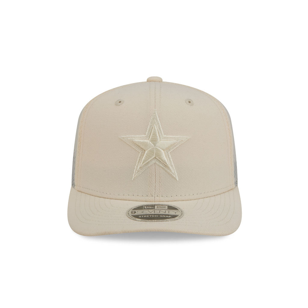 NFL Dallas Cowboys New Era Vanilla 9SEVENTY Stretch Snapback Hat - Light Cream