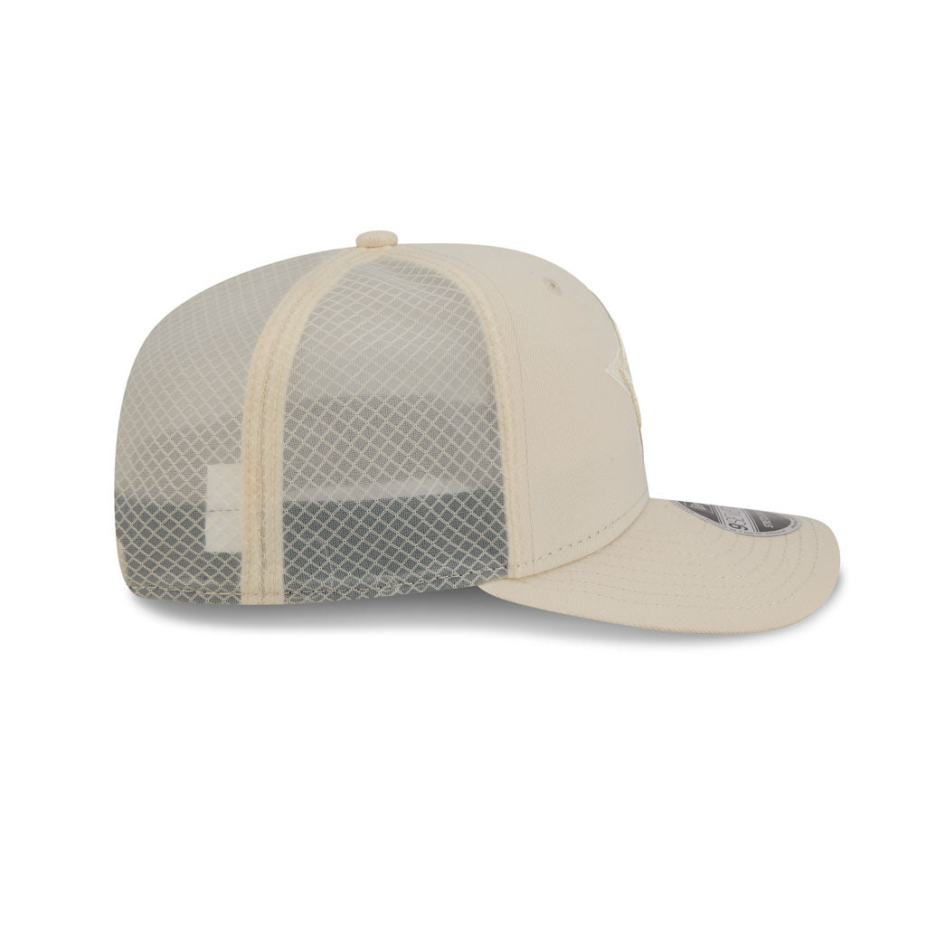 NFL Dallas Cowboys New Era Vanilla 9SEVENTY Stretch Snapback Hat - Light Cream
