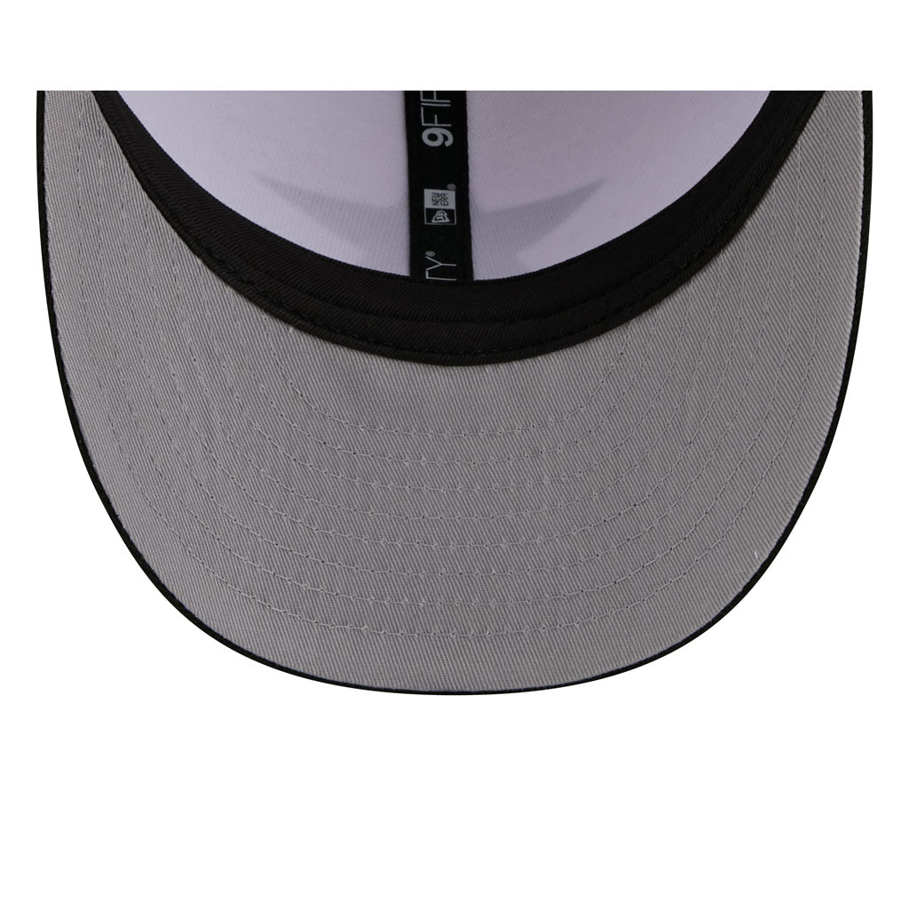 NFL Dallas Cowboys New Era 2026 Black & White Draft 9FIFTY Snapback Hat - White