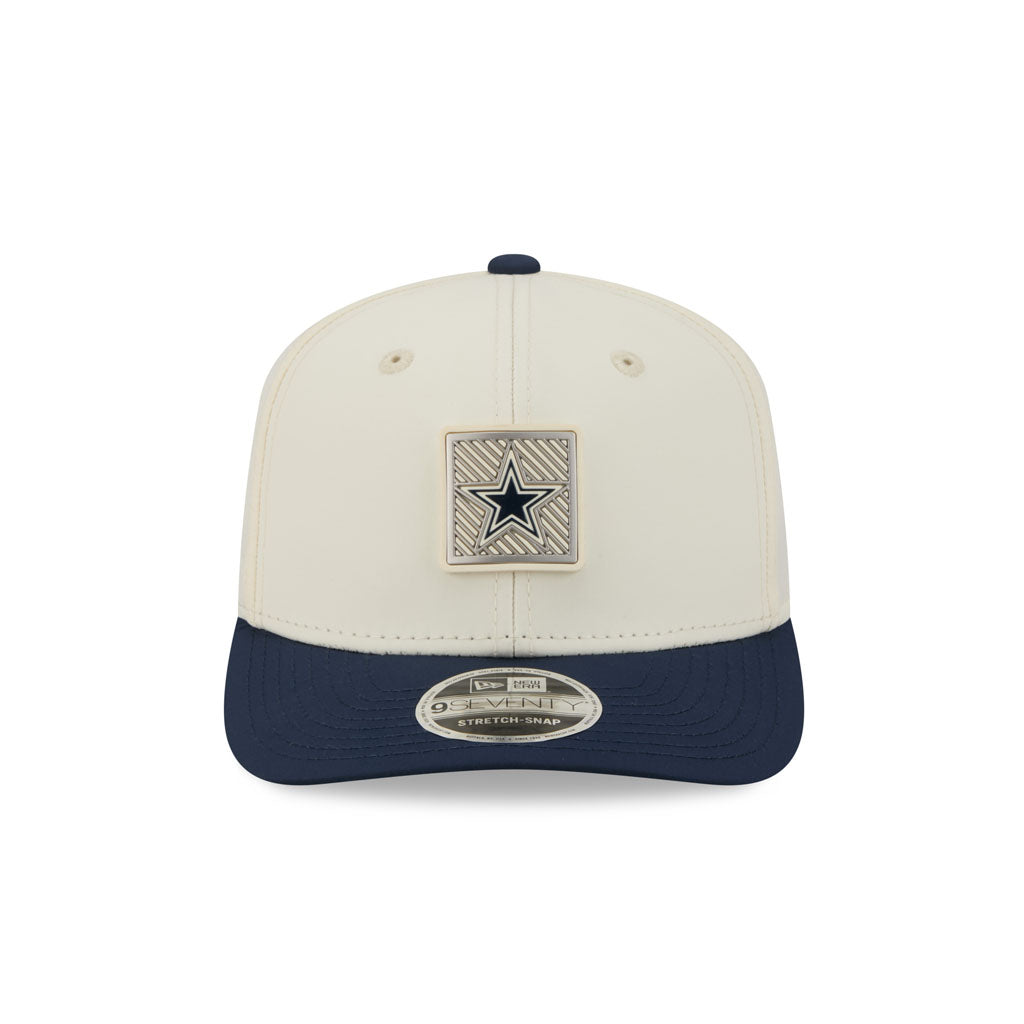 NFL Dallas Cowboys New Era 2026 Training 9SEVENTY Stretch Snapback Hat - Cream