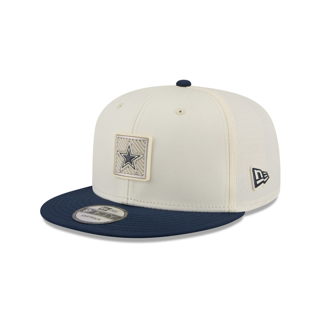 NFL Dallas Cowboys New Era 2026 Training 9FIFTY Snapback Hat - Cream