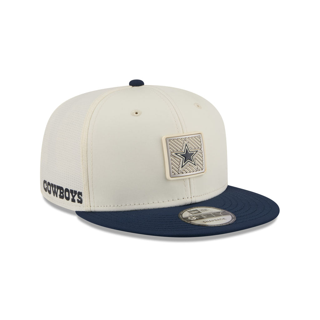 NFL Dallas Cowboys New Era 2026 Training 9FIFTY Snapback Hat - Cream