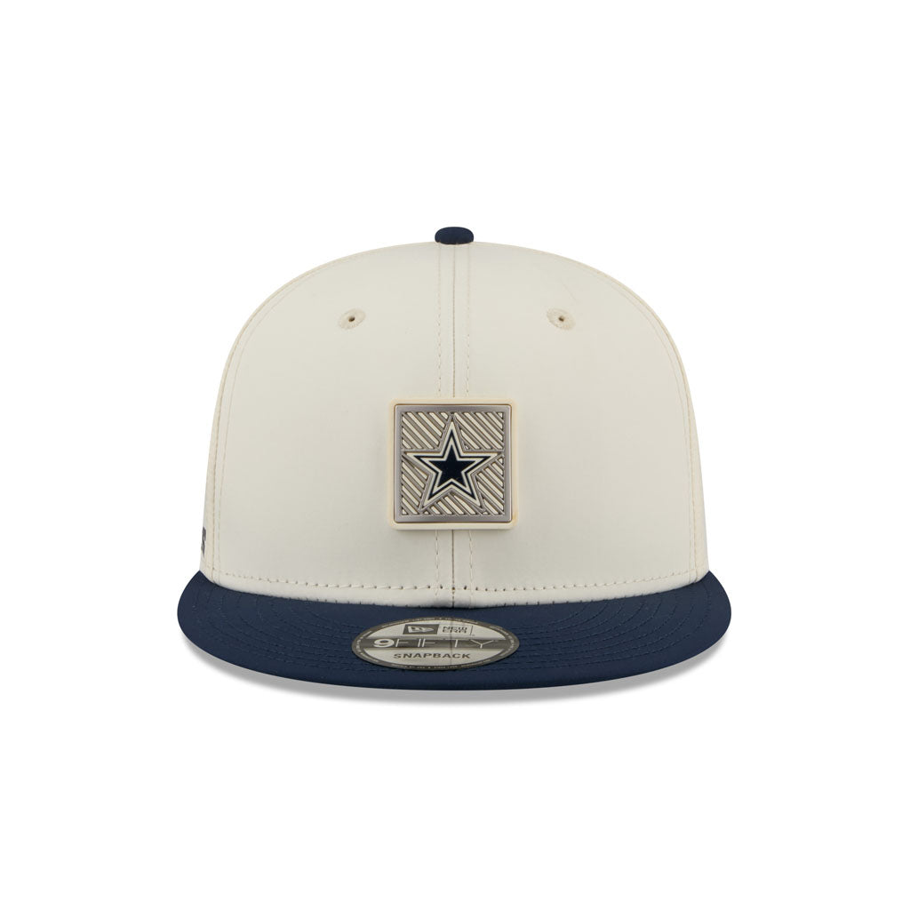 NFL Dallas Cowboys New Era 2026 Training 9FIFTY Snapback Hat - Cream