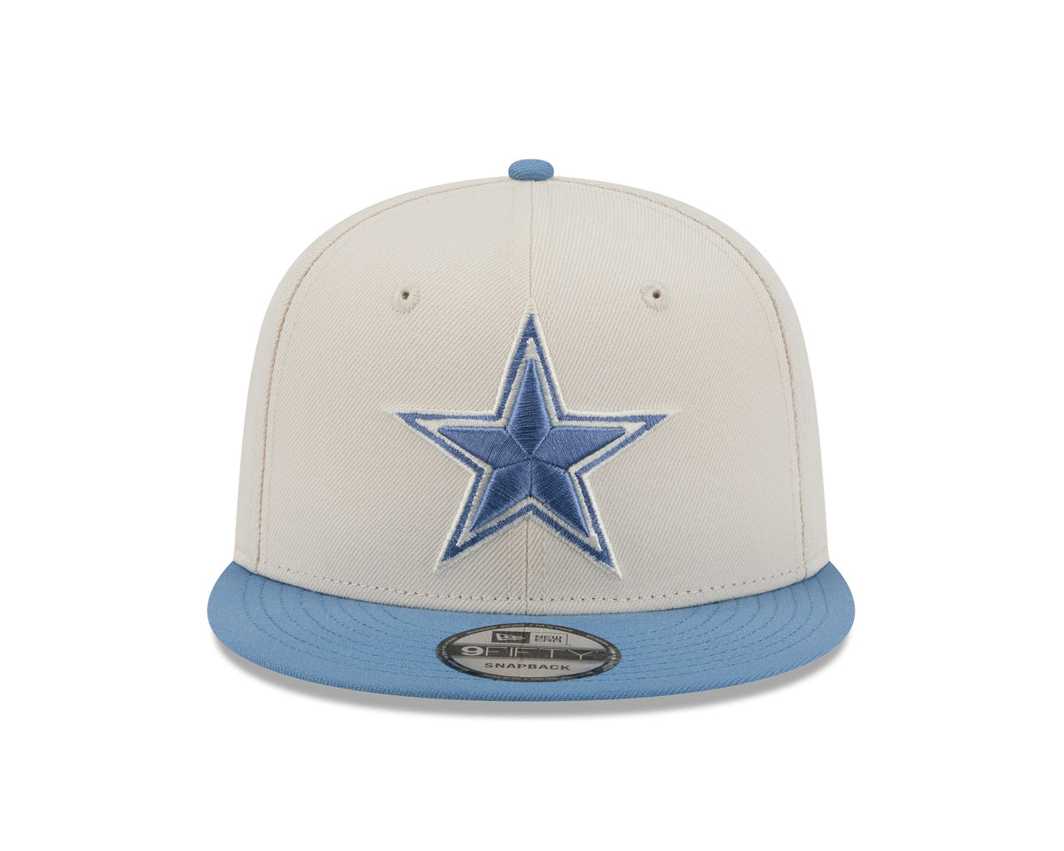 NFL Dallas Cowboys New Era Marina 9FIFTY Snapback Hat- Cream