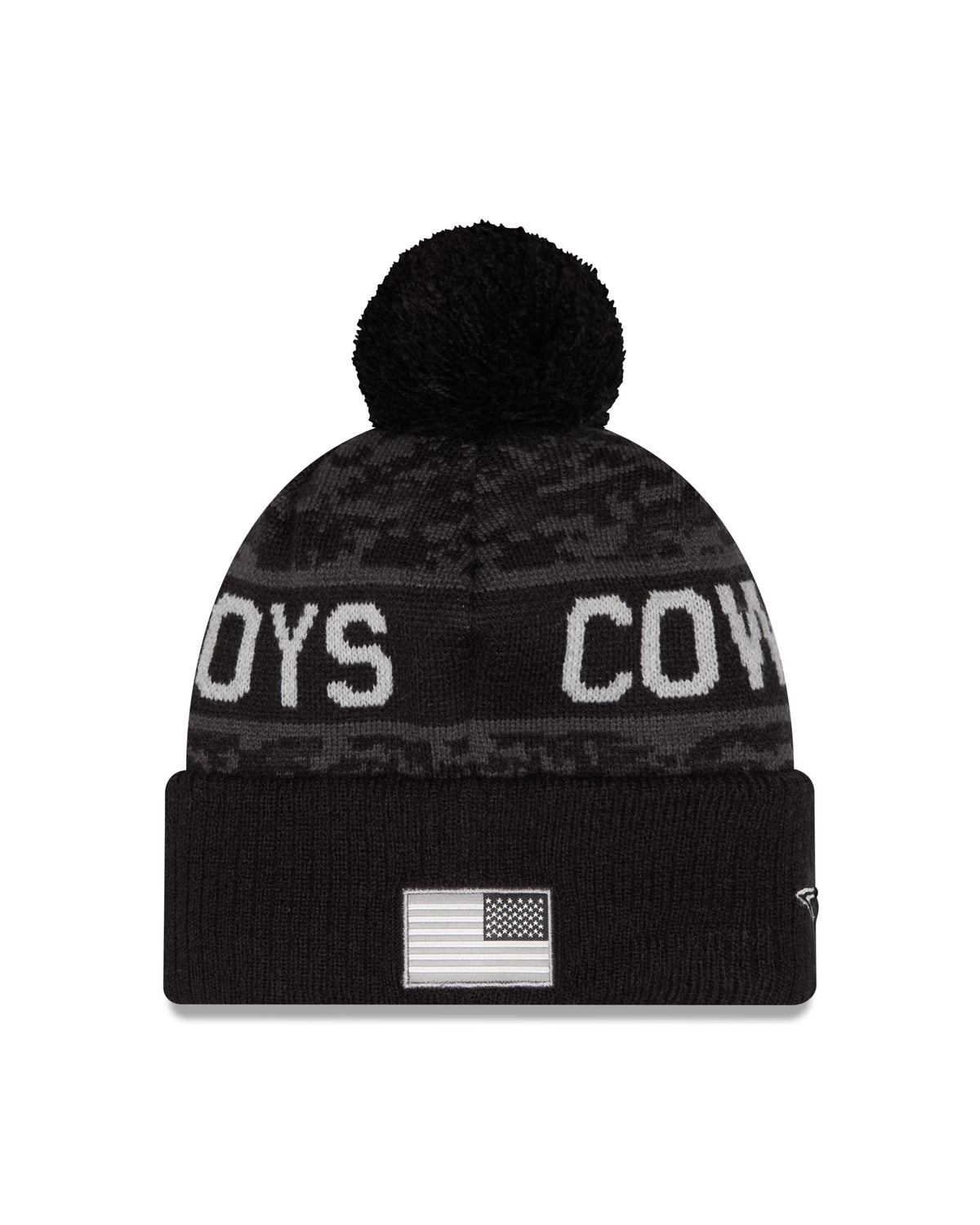 NFL Dallas Cowboys New Era 2026 Salute to Service Knit- Black