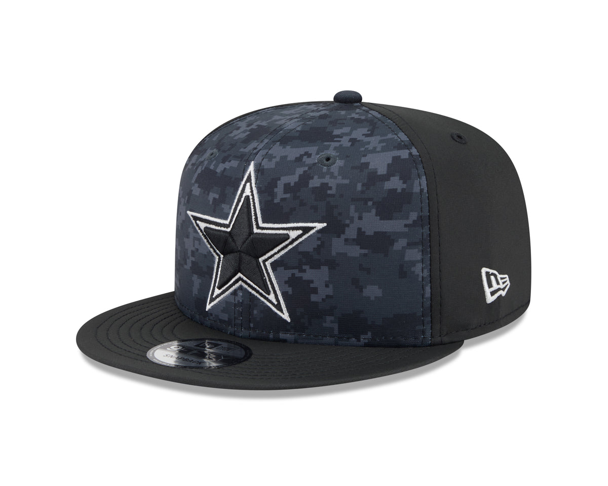 NFL Dallas Cowboys New Era 2026 Salute to Service 9FIFTY Snapback Hat- Black