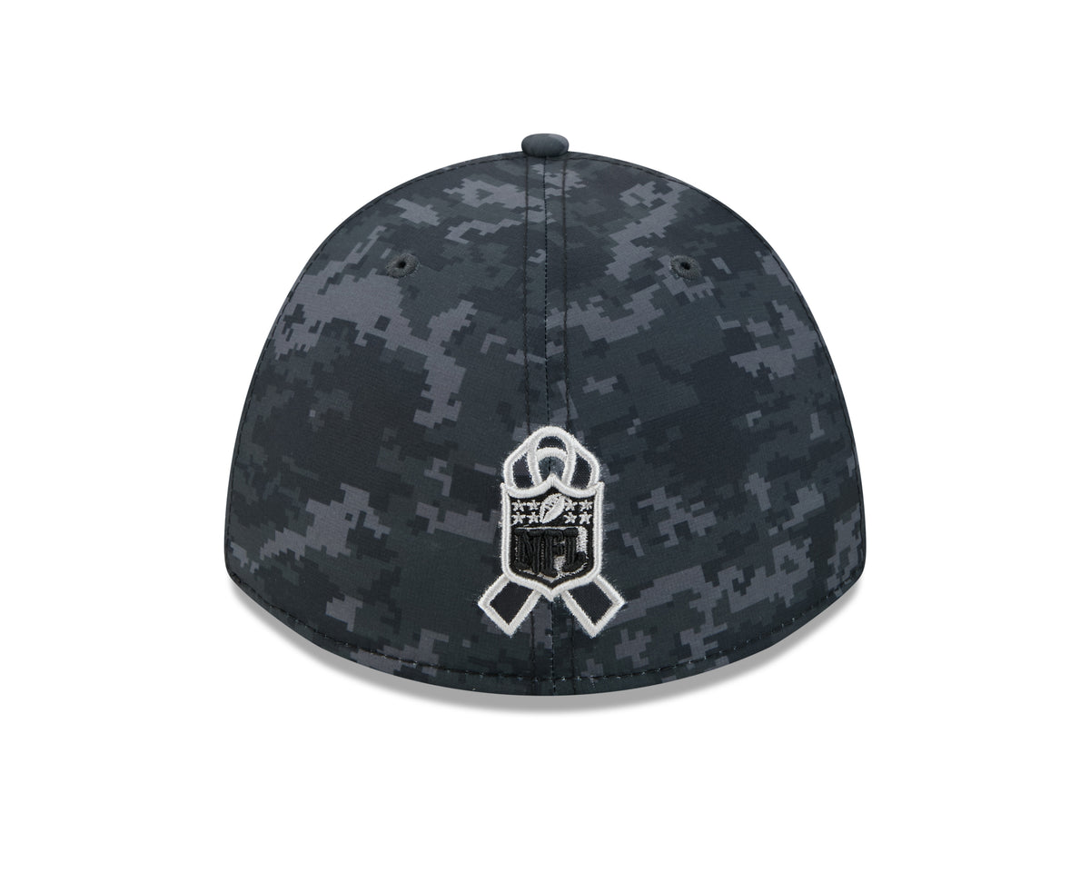 NFL Dallas Cowboys New Era 2026 Salute to Service 39THIRTY Flex Fit Hat- Black