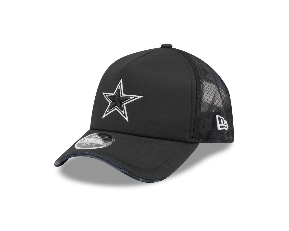 NFL Dallas Cowboys New Era 2026 Salute to Service 9FORTY Apex Snapback Hat- Black