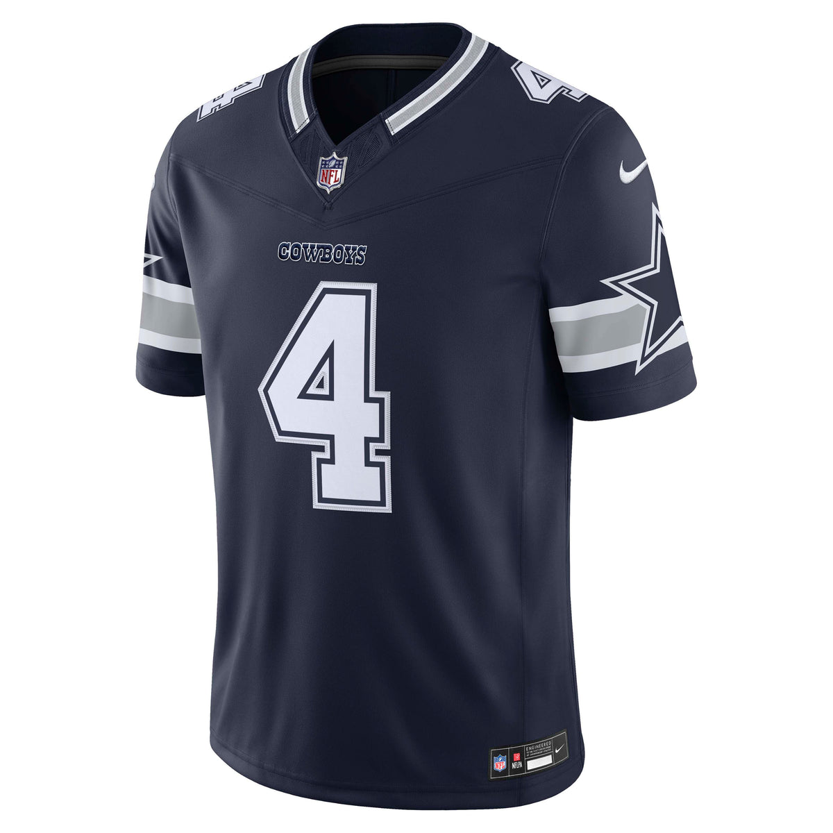 NFL Dallas Cowboys Dak Prescott Nike Alternate Stitched Limited Jersey- Navy