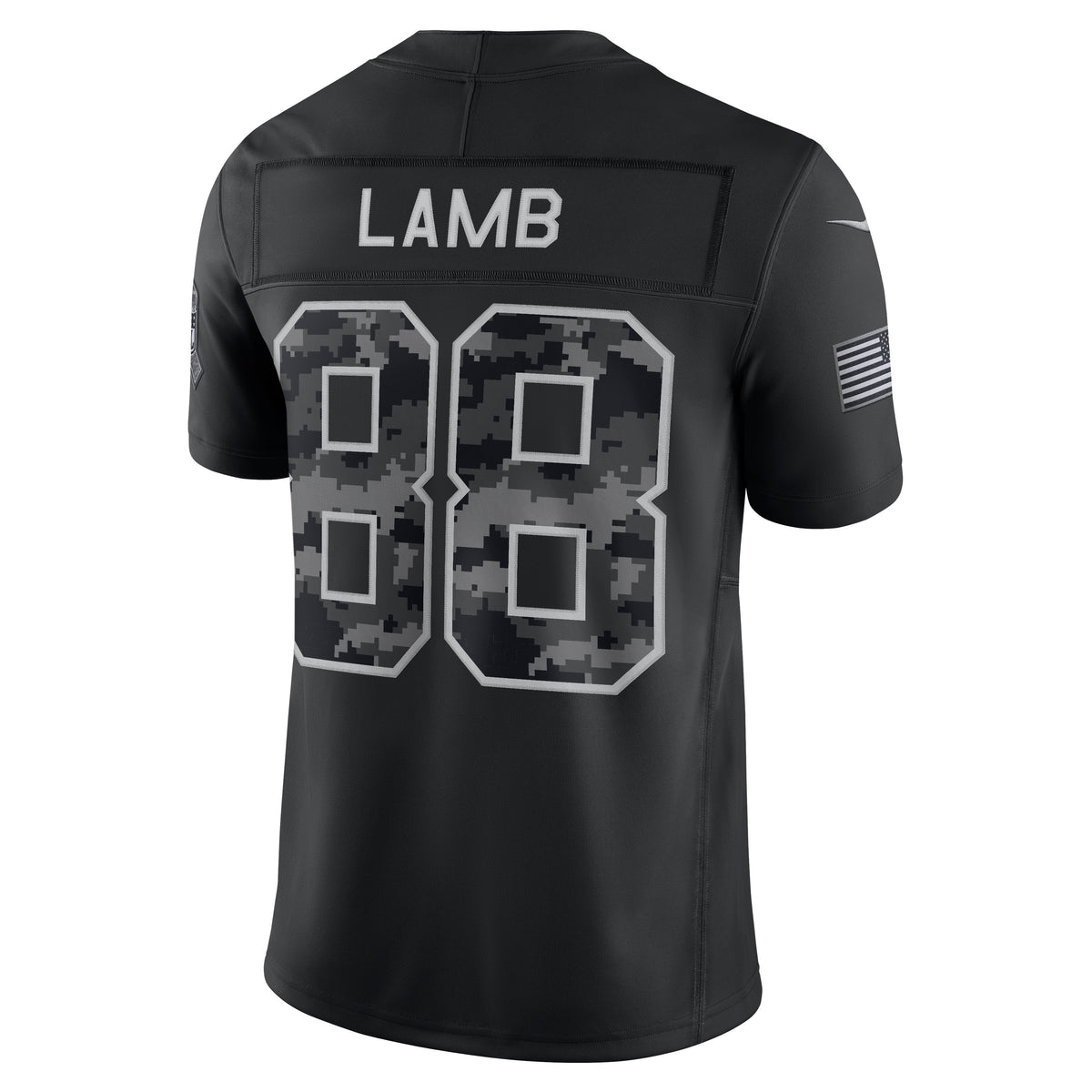 NFL Dallas Cowboys CeeDee Lamb Nike 2026 Salute to Service Limited Jersey- Black