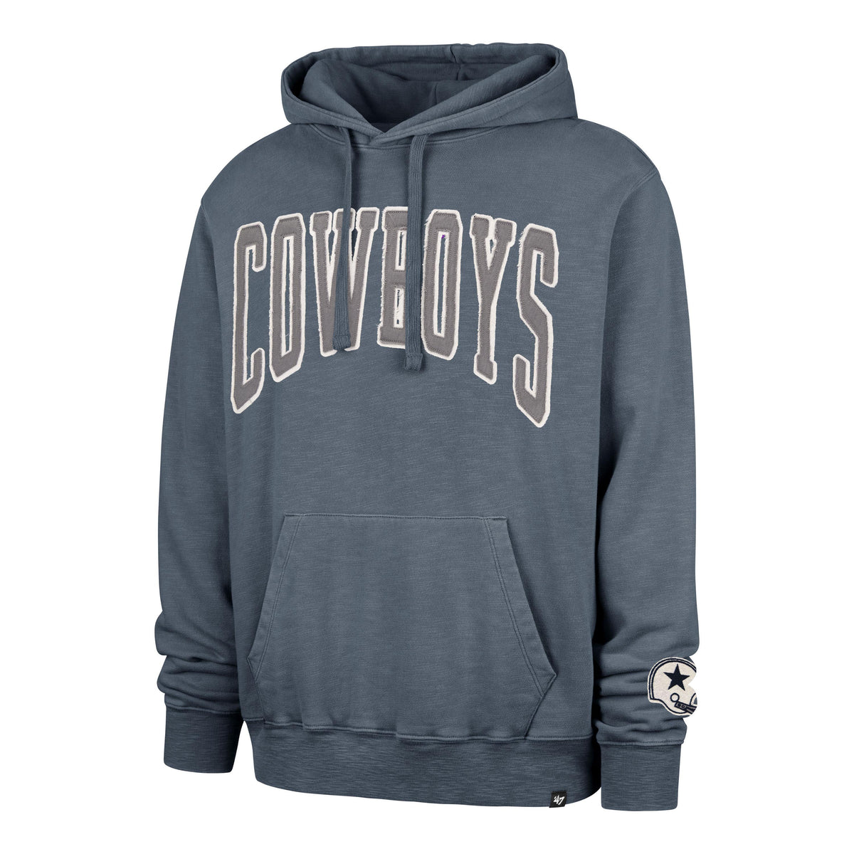 NFL Dallas Cowboys '47 Groton Terry Pullover Hoodie- Navy
