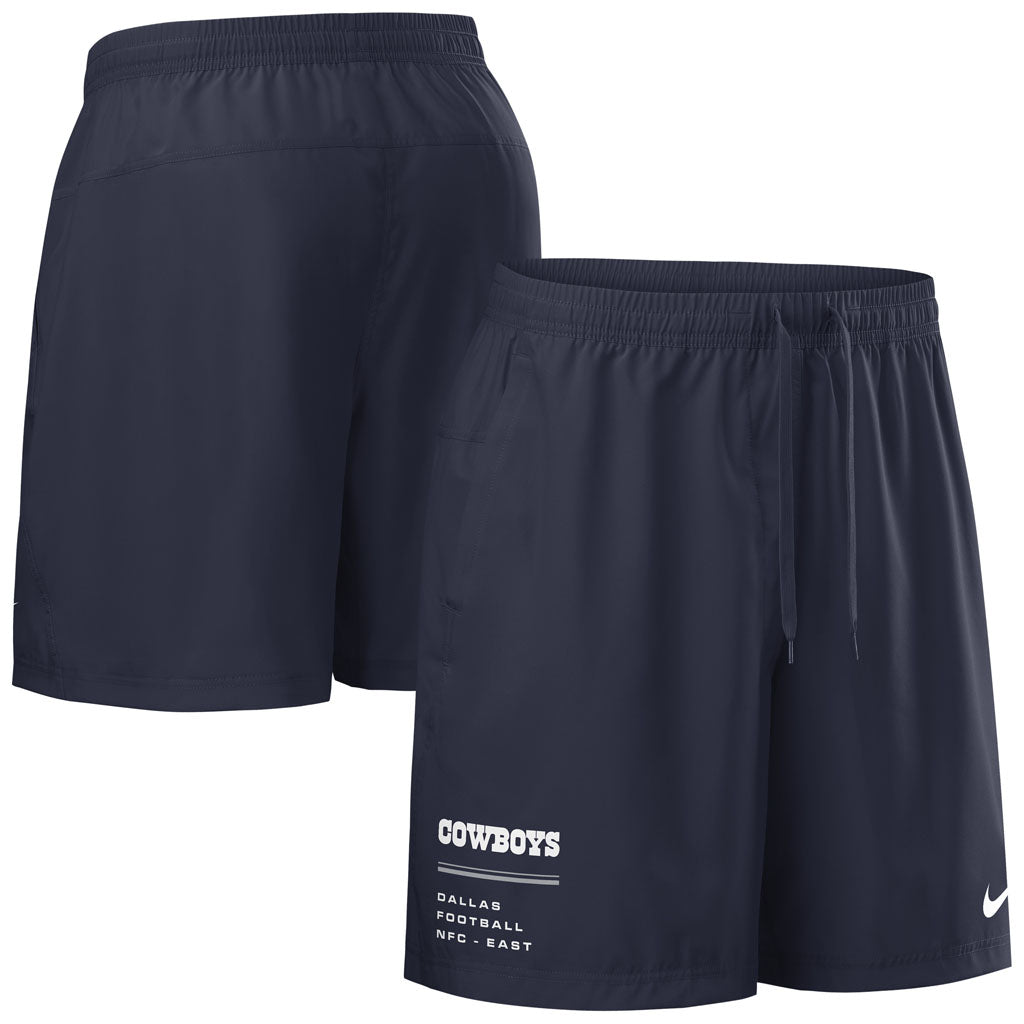 NFL Dallas Cowboys Nike 2026 Team Logo Woven Shorts - Navy