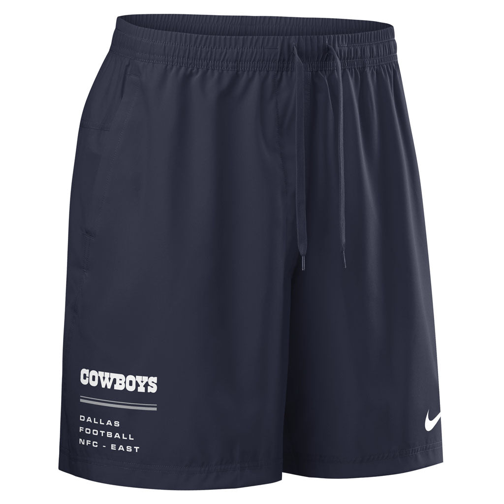 NFL Dallas Cowboys Nike 2026 Team Logo Woven Shorts - Navy