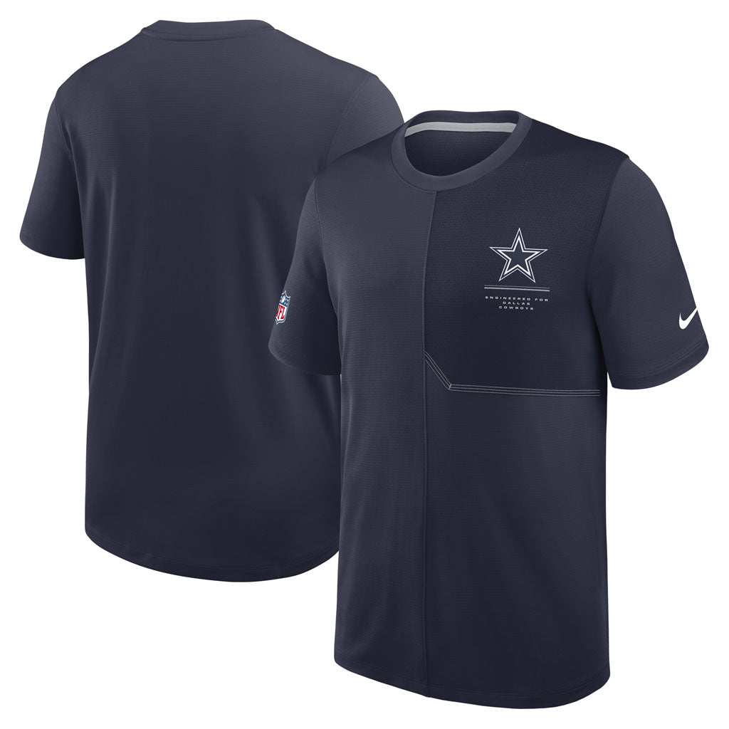 NFL Dallas Cowboys Nike 2026 Dri-FIT Coaches T-Shirt - Navy