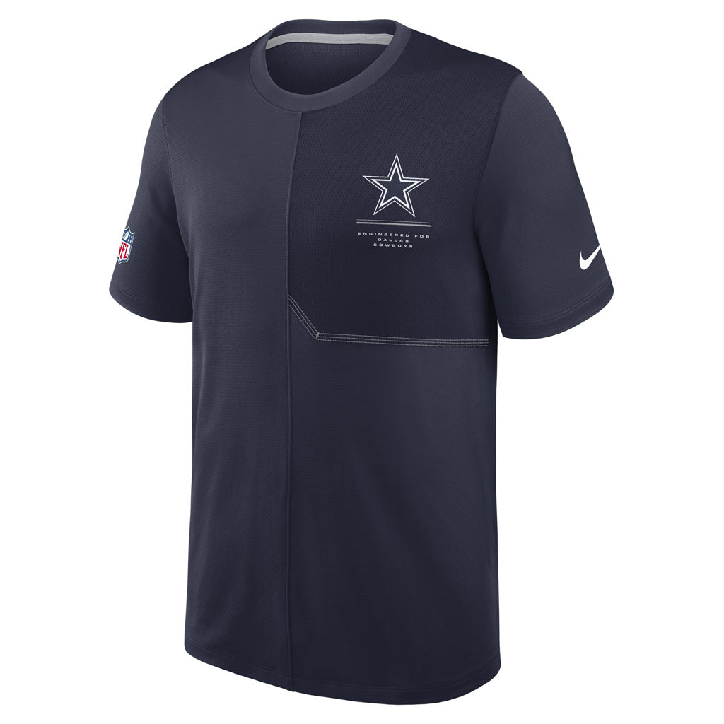 NFL Dallas Cowboys Nike 2026 Dri-FIT Coaches T-Shirt - Navy