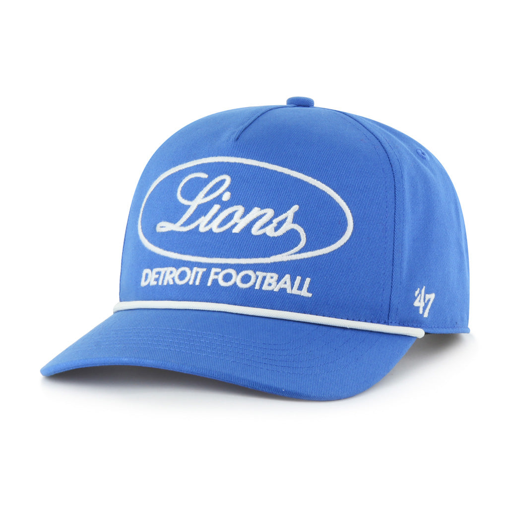 NFL Detroit Lions '47 Foundational Hitch Snapback Hat - Blue