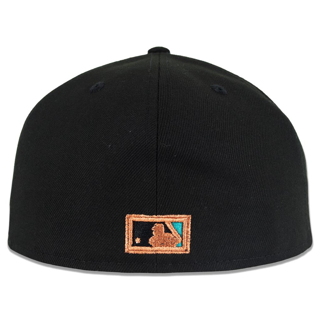 MLB Arizona Diamondbacks New Era Double Vision 59FIFTY Fitted Hat - Black