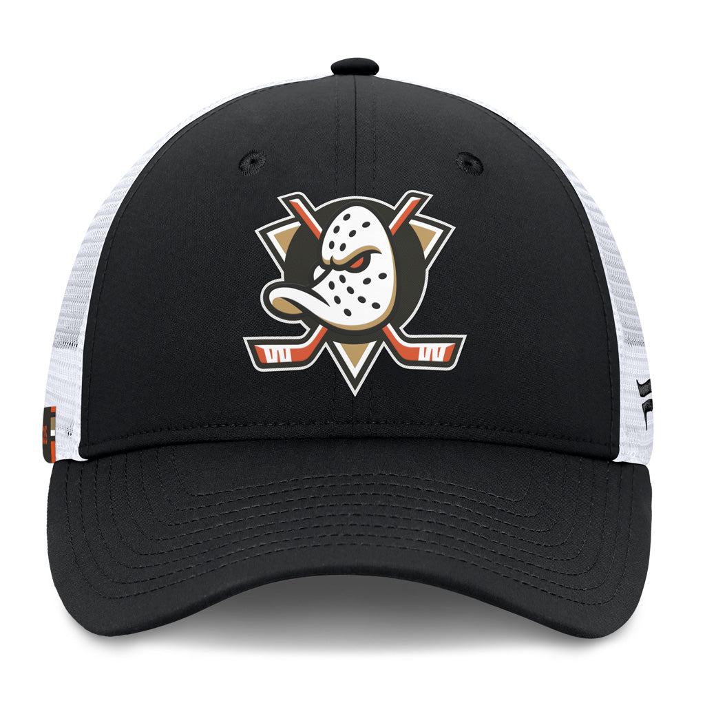 NHL Anaheim Ducks Fanatics Authentic Pro Tucker Snapack Hat