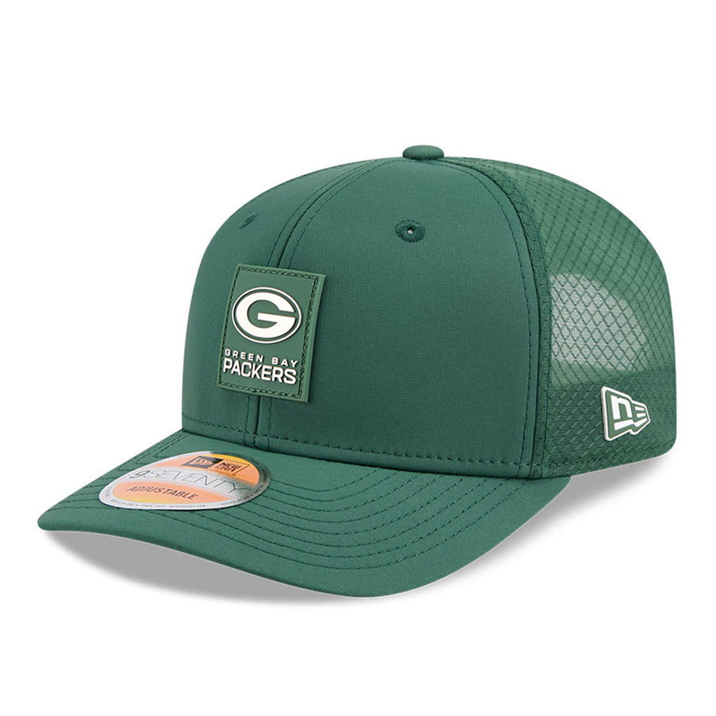 NFL Green Bay Packers New Era 2025 Sideline 9SEVENTY Stretch-Snapback Hat - Green