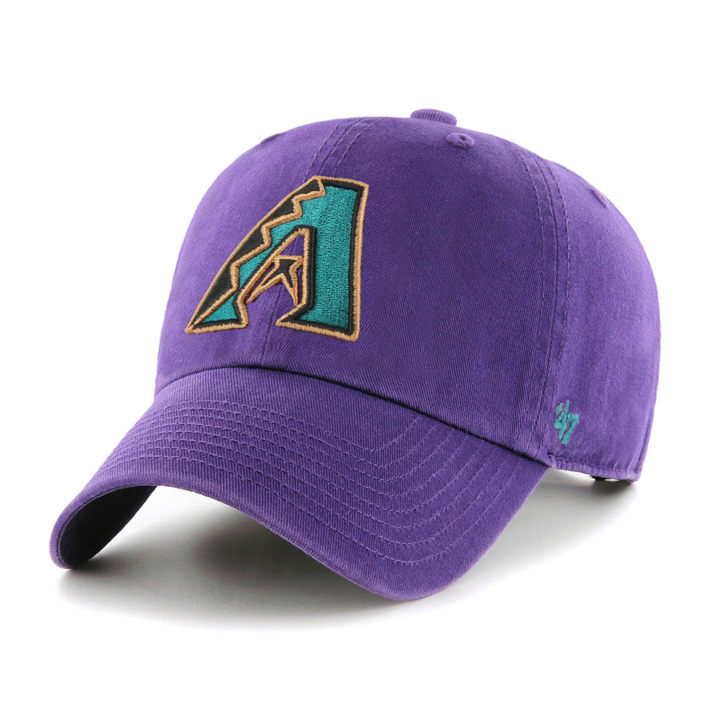 MLB Arizona Diamondbacks '47 Cooperstown Clean Up Hat - Purple