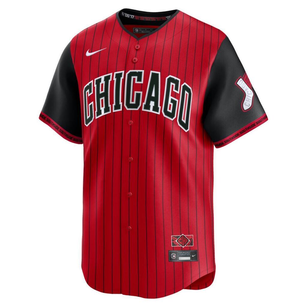MLB Chicago White Sox Nike 2025 City Connect Limited Jersey - Red