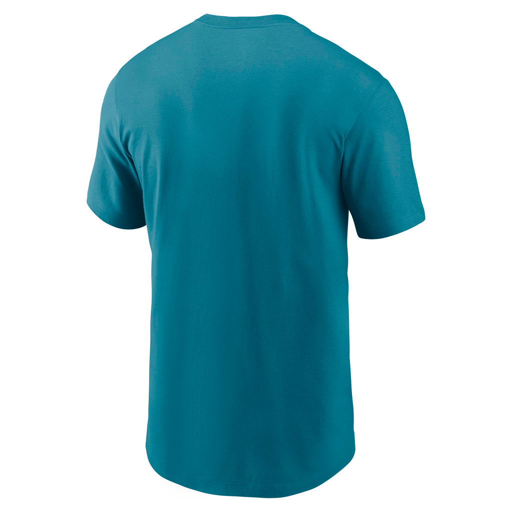 NFL Jacksonville Jaguars Nike Helmet Essential T-Shirt - Teal