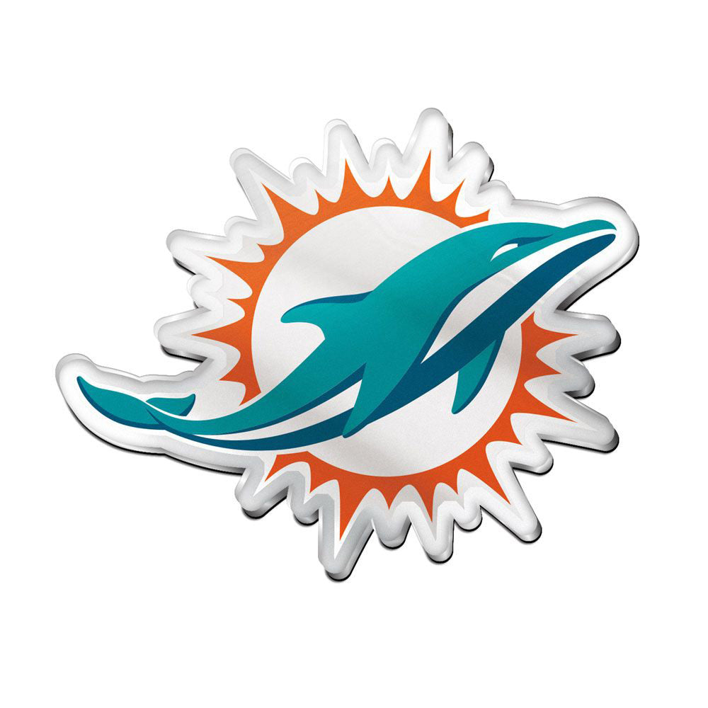 NFL Miami Dolphins WinCraft Color Auto Emblem