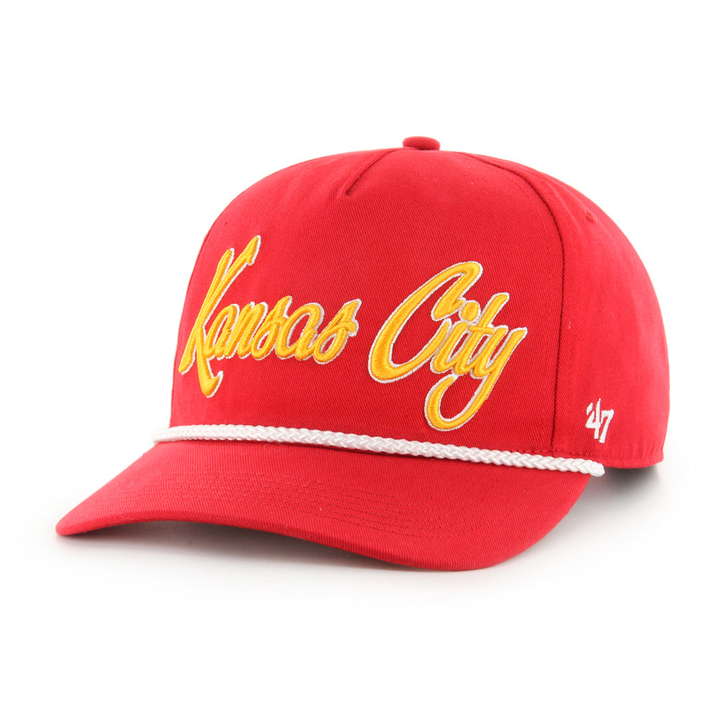 NFL Kansas City Chiefs '47 Overhand Hitch Snapback Hat - Red