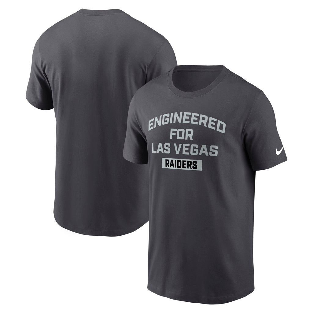 NFL Las Vegas Raiders Nike Team City Essential T-Shirt - Charcoal