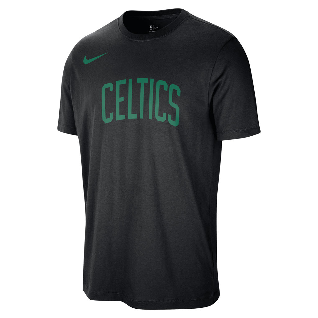 NBA Boston Celtics Nike Essential Wordmark T-Shirt - Black