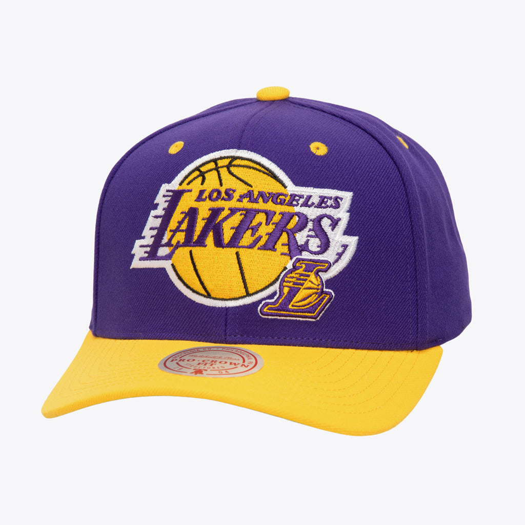 NBA Los Angeles Lakers Mitchell &amp; Ness Cooperstown All In 2.0 Pro Snapback Hat - Purple