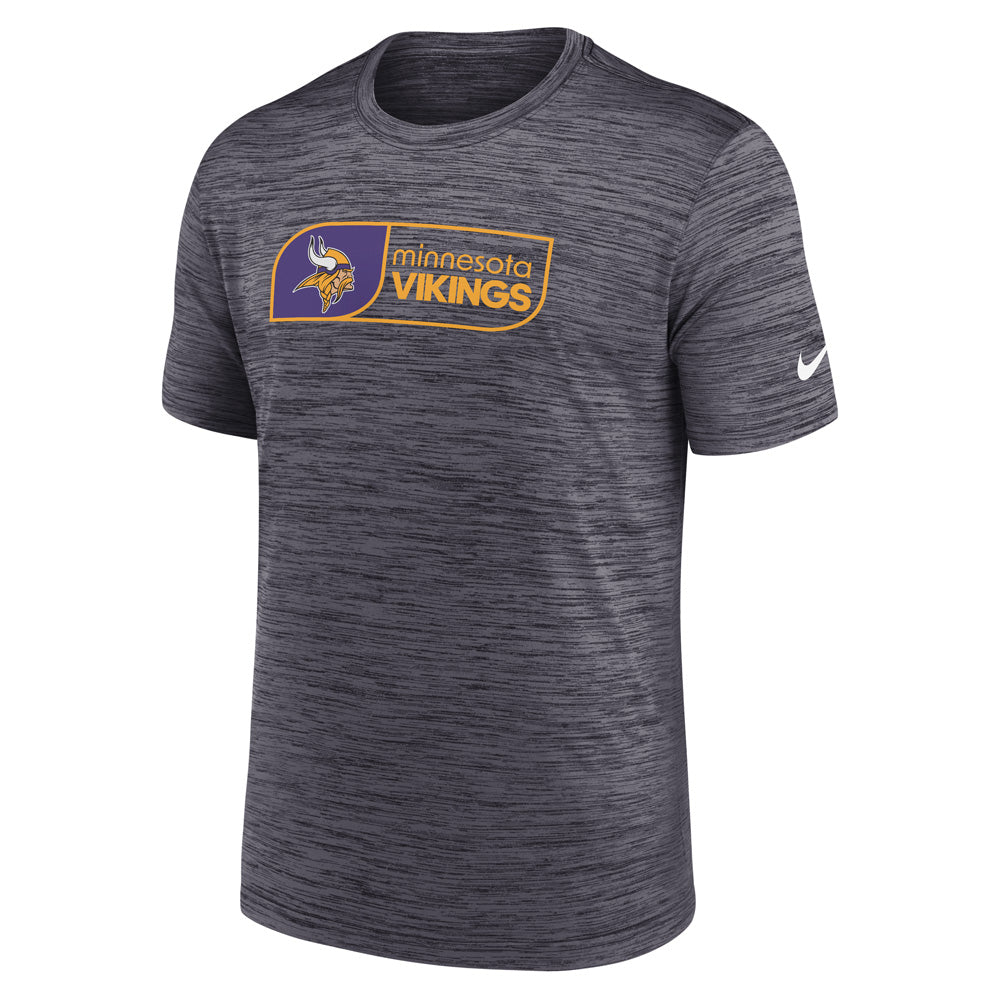 NFL Minnesota Vikings Nike Jock Tag Velocity T-Shirt - Black