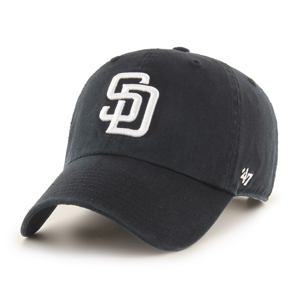 MLB San Diego Padres '47 Black & White Clean Up Hat - Black