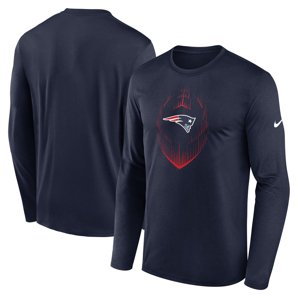 NFL New England Patriots Nike 2024 Icon Legend Long Sleeve T-Shirt - Navy
